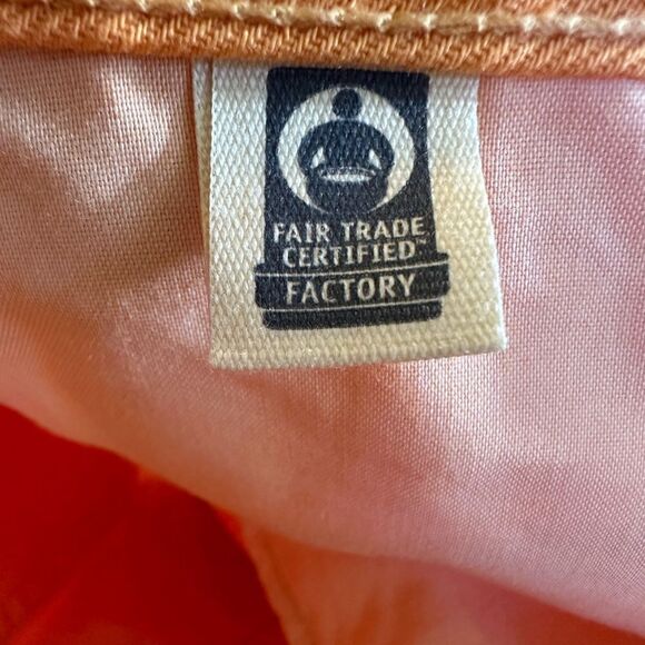 WILD FABLE/TARGET Women’s Denim Highest Rise Mom Shorts Orange Size 6/28 - Picture 9 of 10